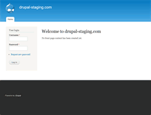 Tablet Screenshot of drupal-staging.com